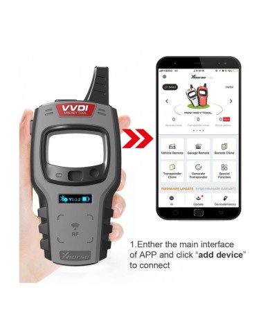 VVDI MINI TOOL - Renew và tạo chìa khóa smartkey